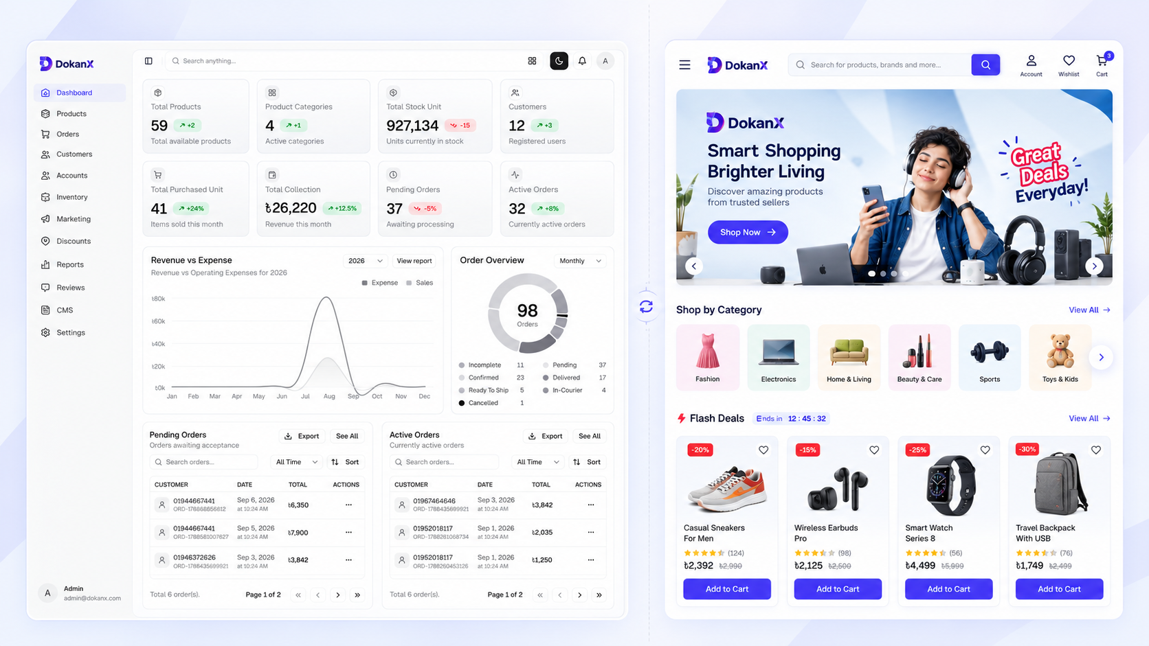 E-commerce storefront screenshot